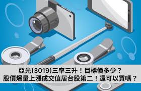 亞光3019股票投資消息：法人目標價及EPS投資建議